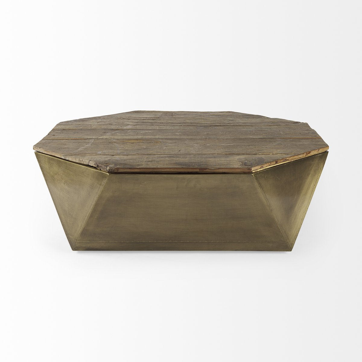 Mercana Esagono Wooden Storage Coffee Table