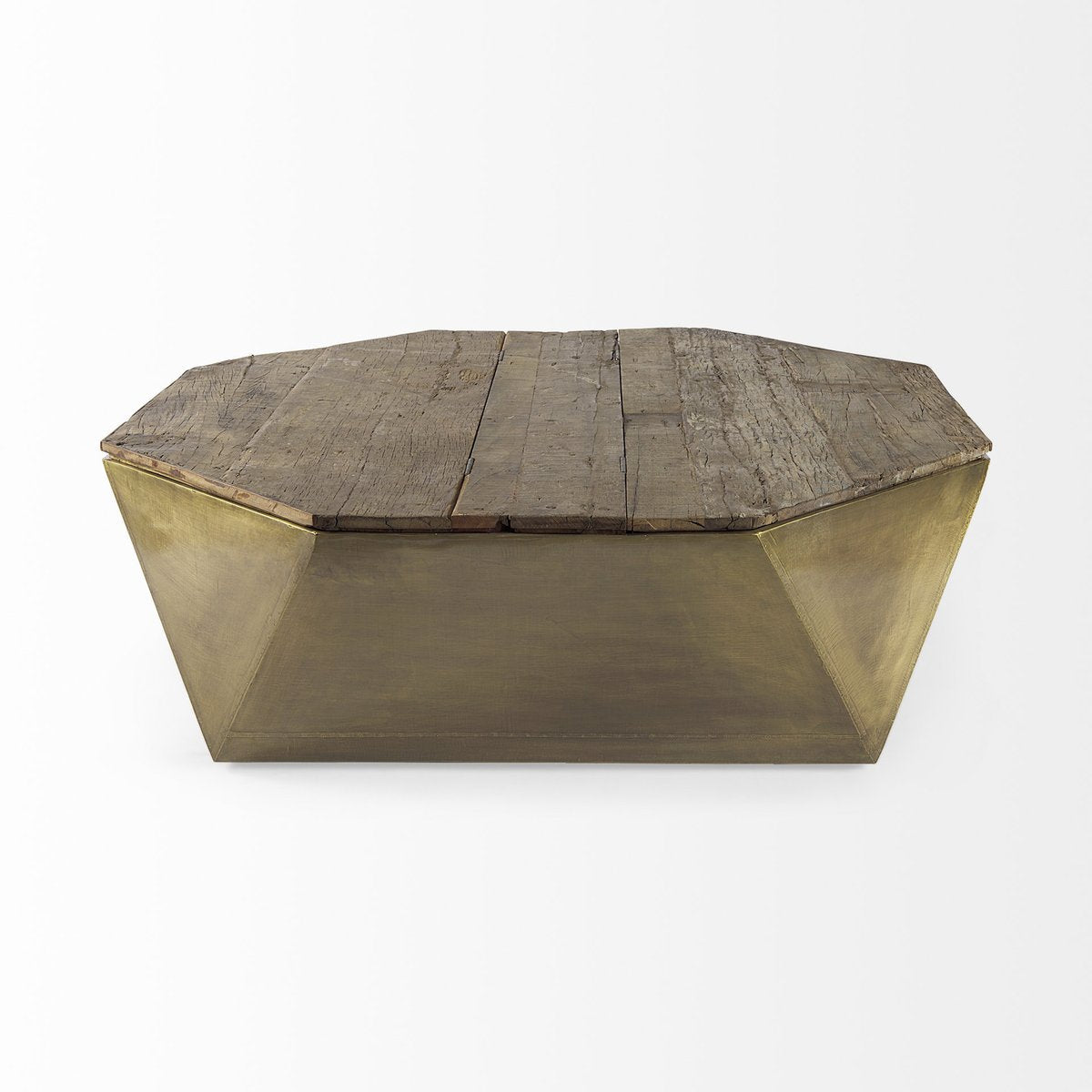 Mercana Esagono Wooden Storage Coffee Table