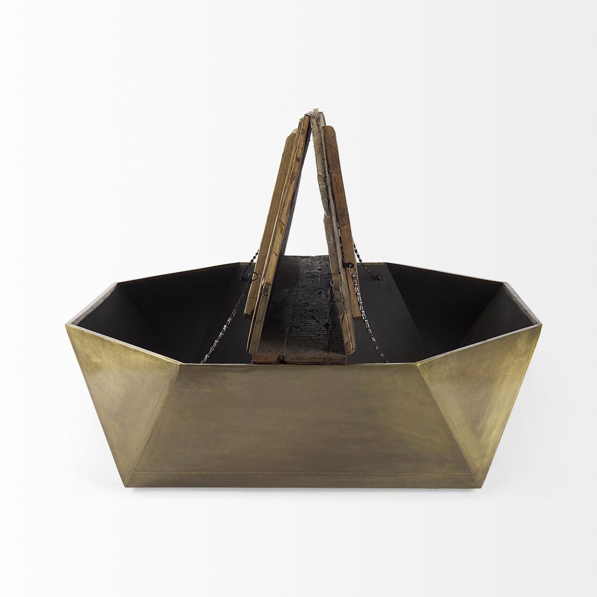 Mercana Esagono Wooden Storage Coffee Table