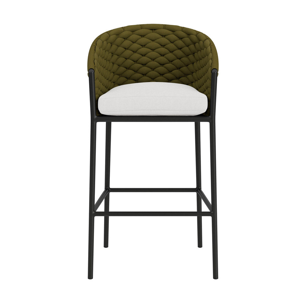 Lloyd Flanders Escape Aluminum Outdoor Bar Stool