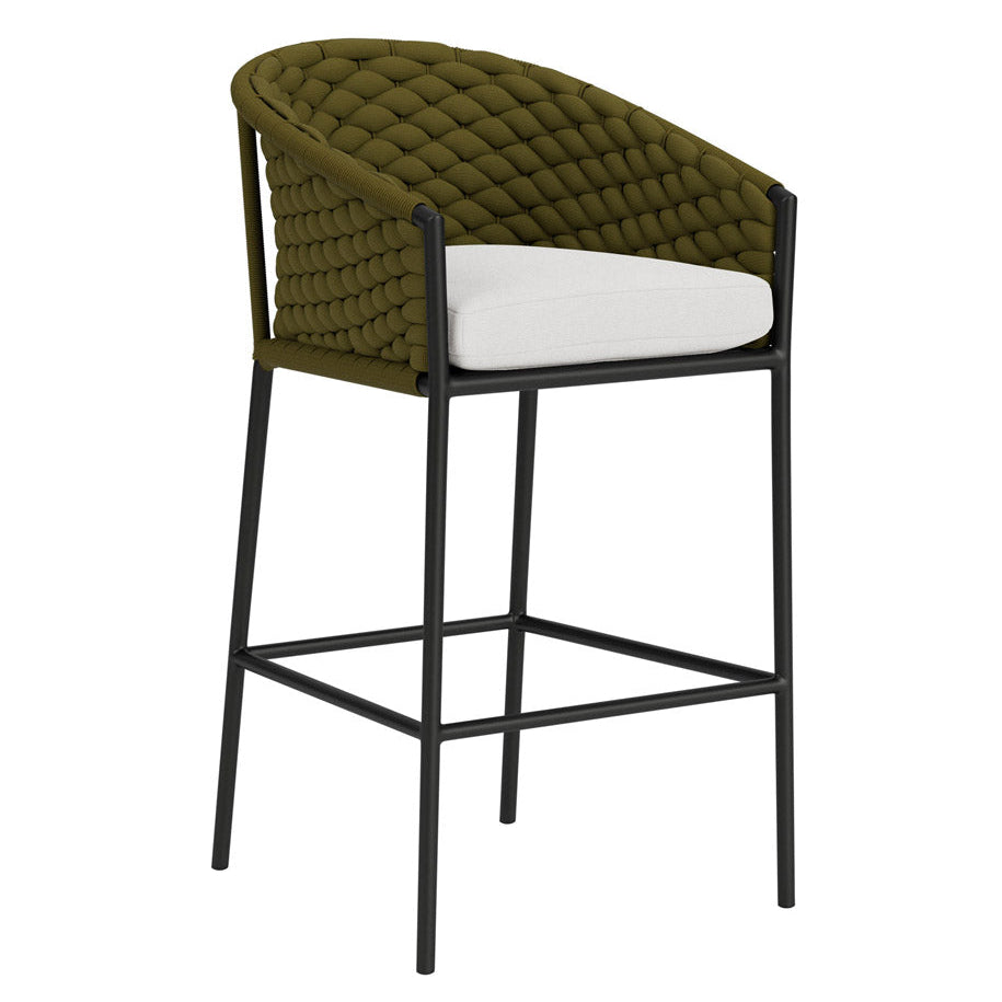 Lloyd Flanders Escape Aluminum Outdoor Bar Stool