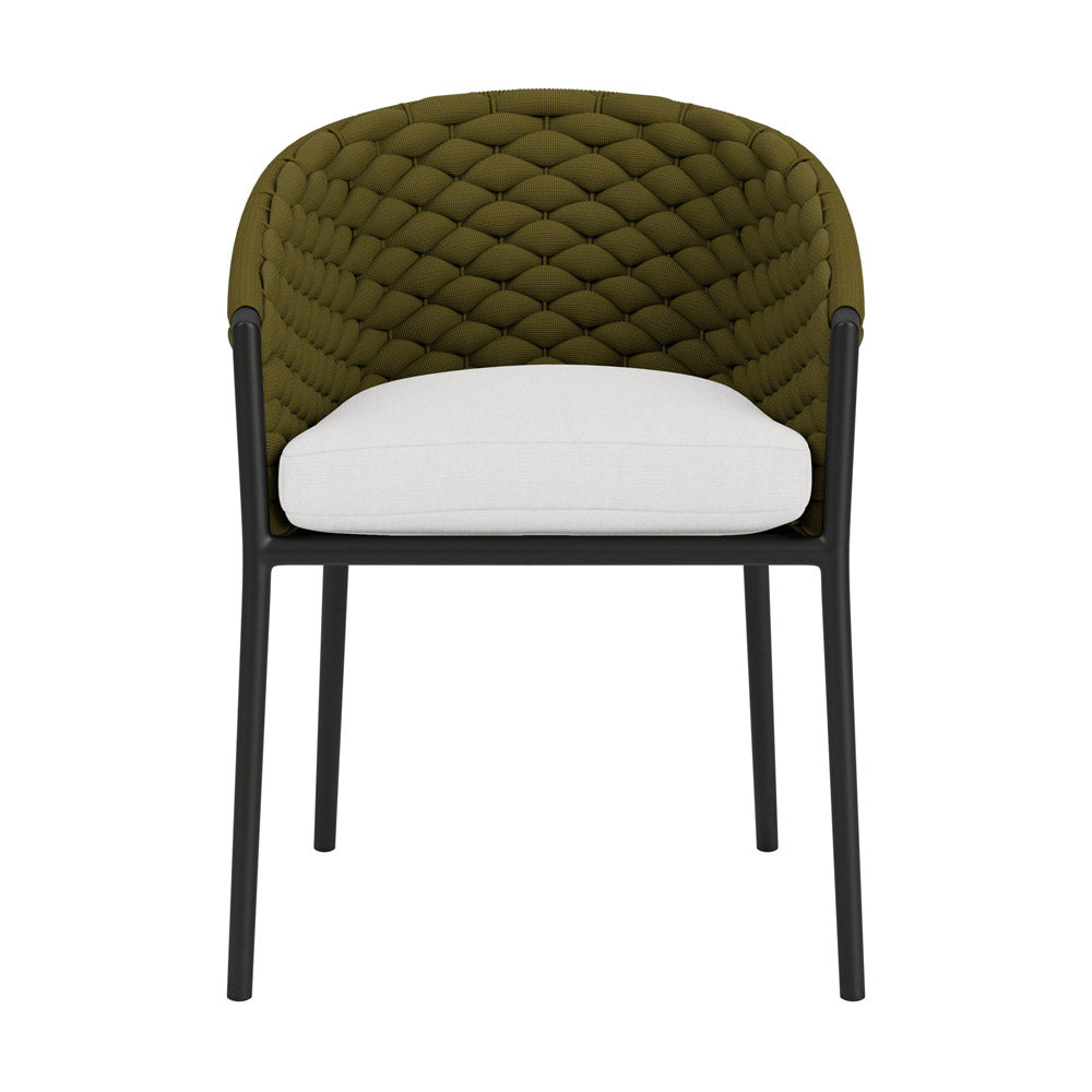 Lloyd Flanders Escape Aluminum Outdoor Dining Armchair
