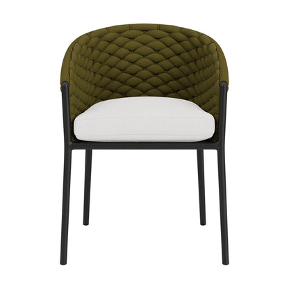 Lloyd Flanders Escape Aluminum Outdoor Dining Armchair