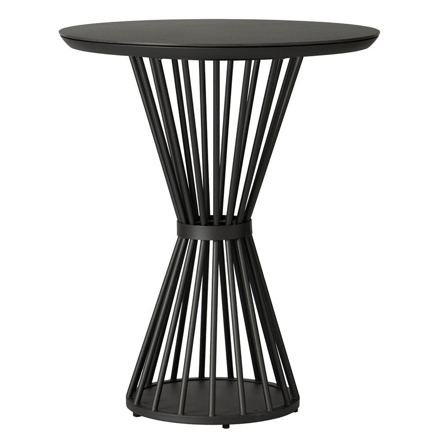 Lloyd Flanders Escape Aluminum Round Outdoor Bar Table