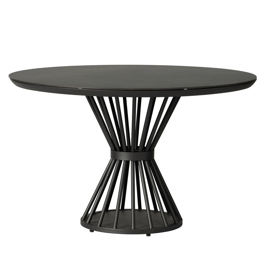 Lloyd Flanders Escape Aluminum Round Outdoor Dining Table