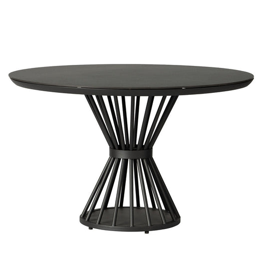 Lloyd Flanders Escape Aluminum Round Outdoor Dining Table