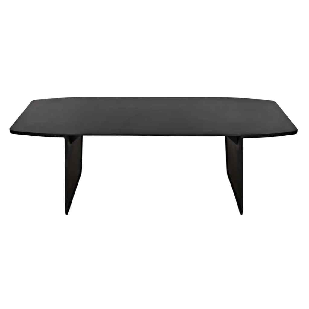 Esprit Steel Black Dining Table