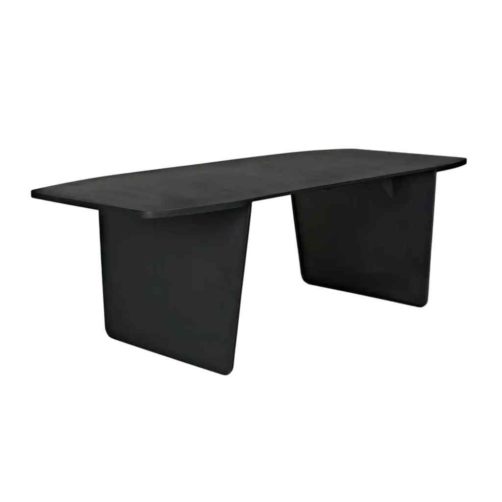 Esprit Steel Black Dining Table