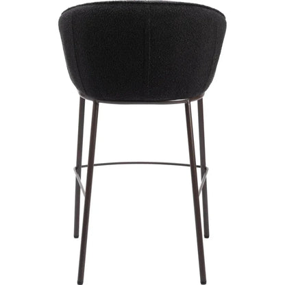 Essen Barstool Black & Bronze - LOOMLAN - Zuo Modern - Bar Stools