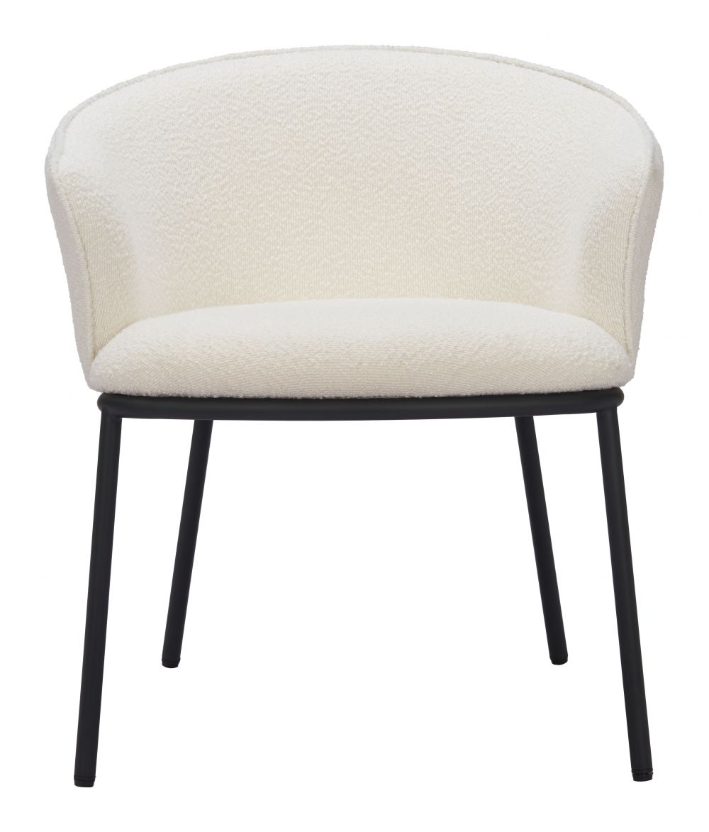 Zuo Modern Essen Textured Fabric Dining Chair