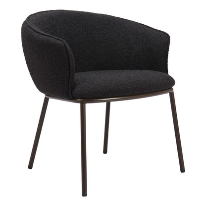 Zuo Modern Essen Textured Fabric Dining Chair