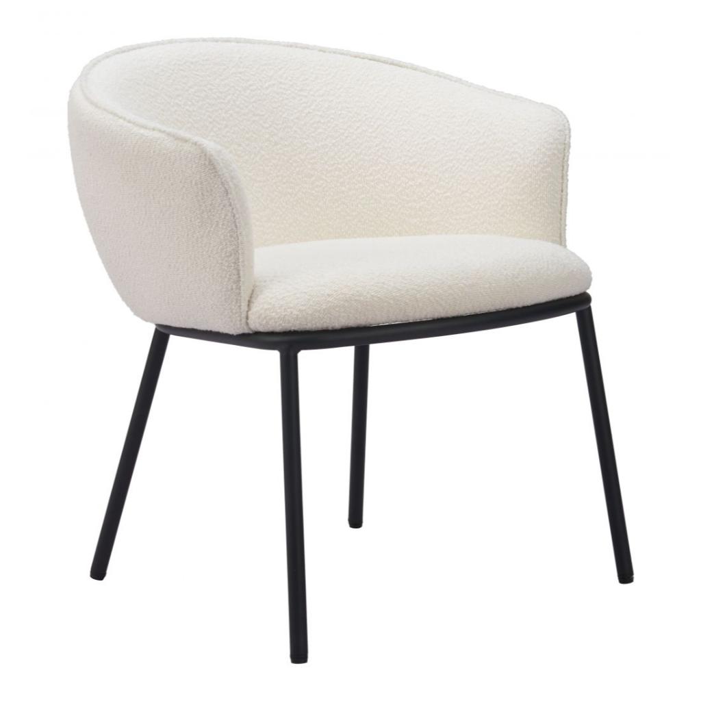 Zuo Modern Essen Textured Fabric Dining Chair