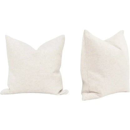 Essentials For Living Essential Cream Throw Pillows Insert - 2PC