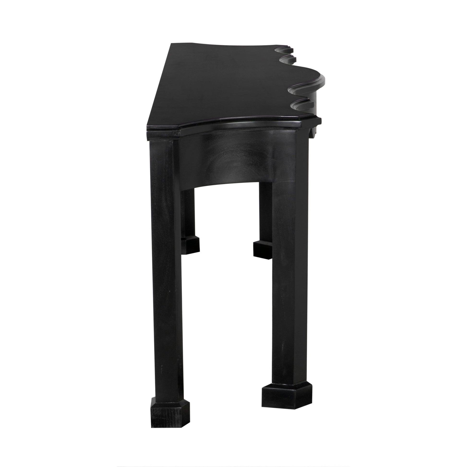 Estate Console, H. Black-Console Tables-Noir-Sideboards and Things