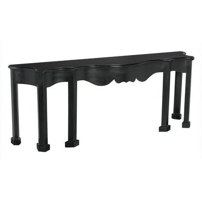 Estate Console, H. Black-Console Tables-Noir-Sideboards and Things