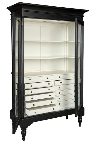 Estella Classic Designed Wooden Black Armoire