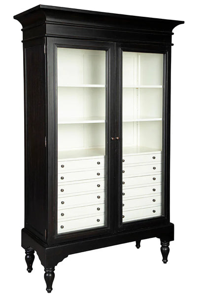 Estella Classic Designed Wooden Black Armoire