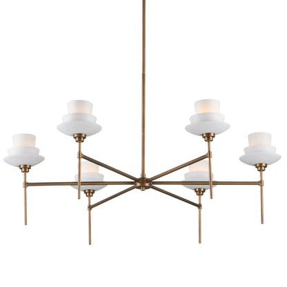 Etiquette Chandelier-Chandeliers-Currey & Co-Sideboards and Things