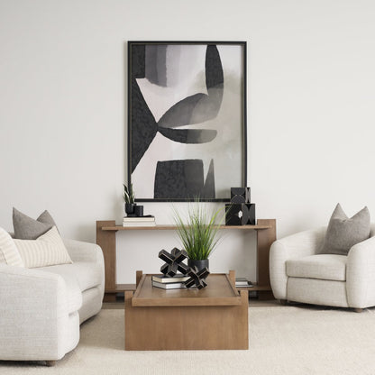 Mercana Eula Wooden Rectangular Console Table