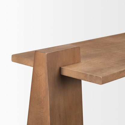 Mercana Eula Wooden Rectangular Console Table