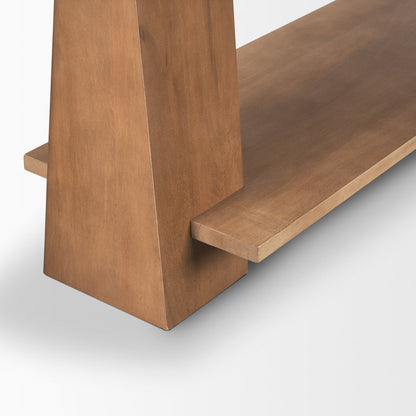 Mercana Eula Wooden Rectangular Console Table
