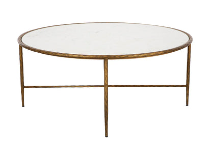 Furniture Classics Evelyn Marble Topped Round Coffee Table