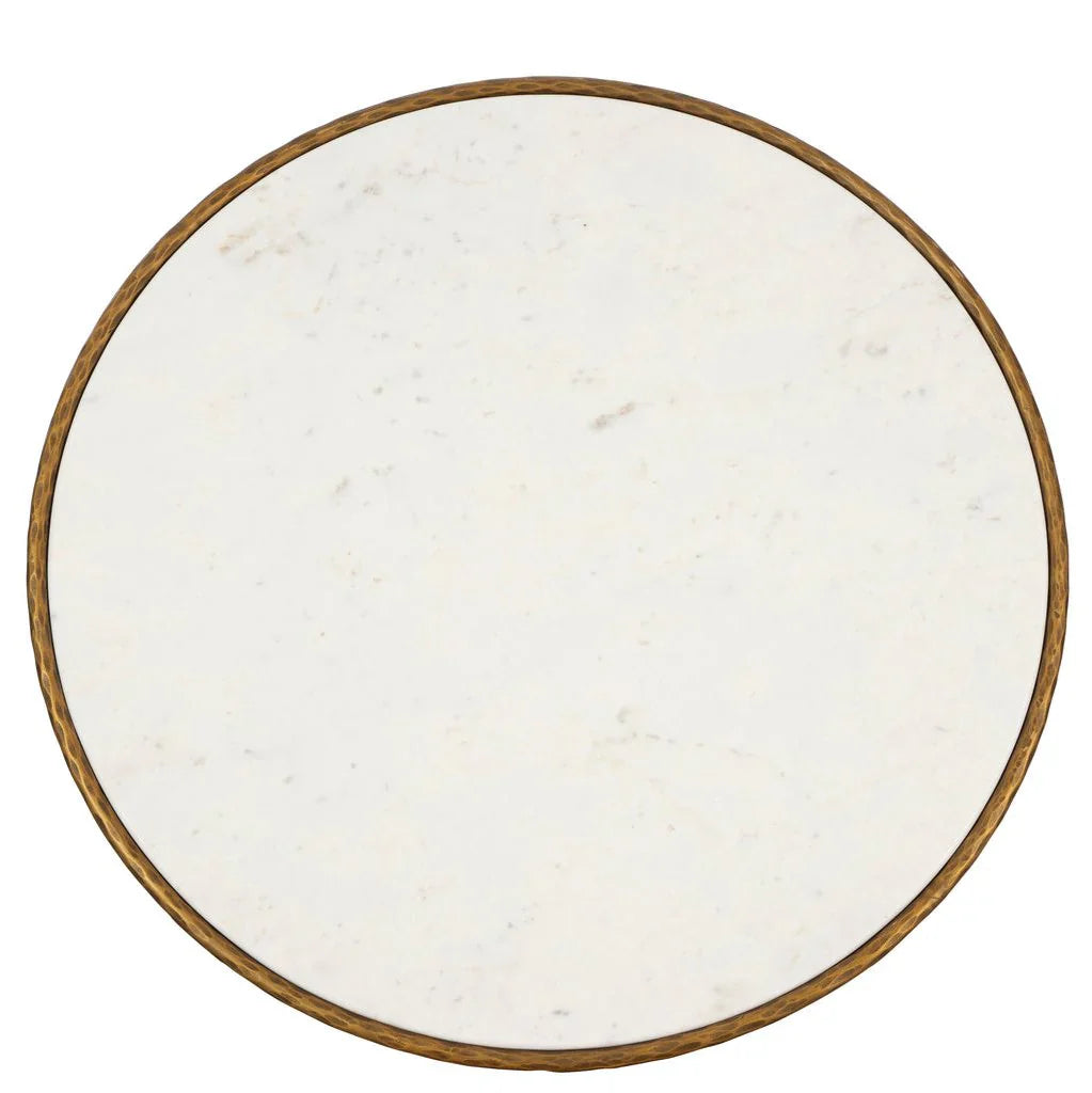 Furniture Classics Evelyn Marble Topped Round Coffee Table