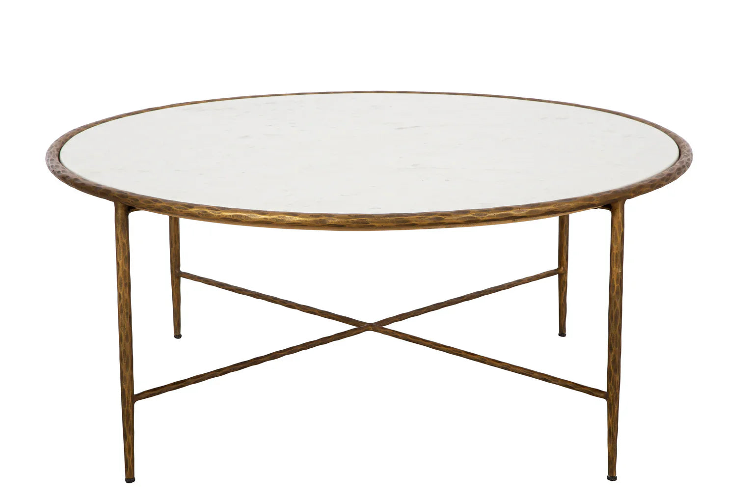 Furniture Classics Evelyn Marble Topped Round Coffee Table