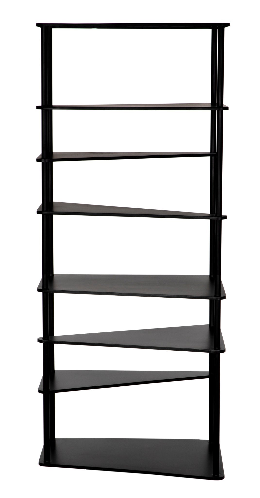 Everest Bookcase-Bookcases-Noir-Sideboards and Things