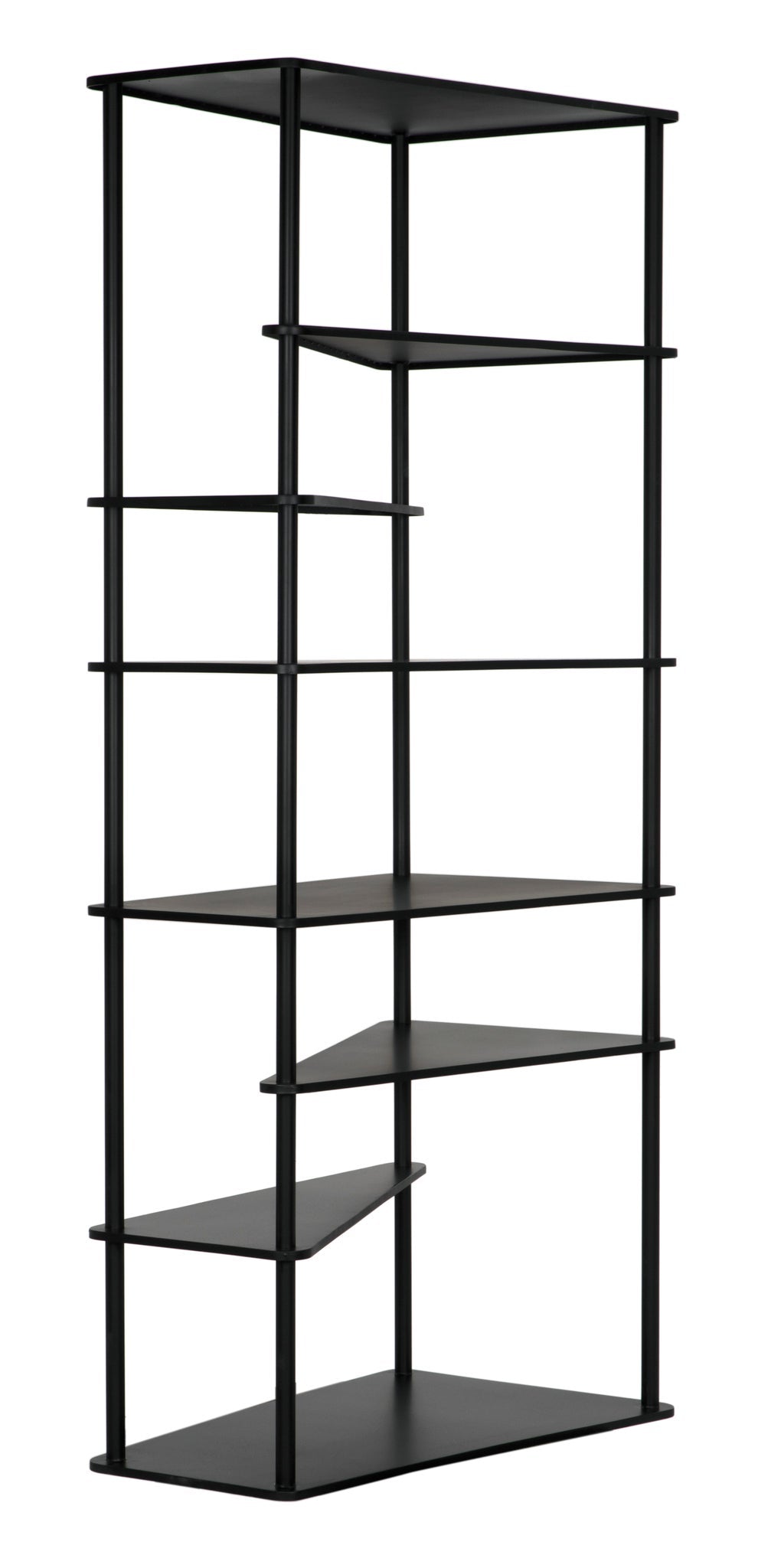 Everest Bookcase-Bookcases-Noir-Sideboards and Things