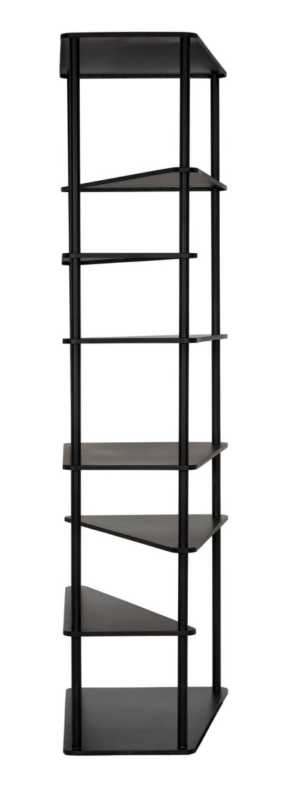 Everest Bookcase-Bookcases-Noir-Sideboards and Things