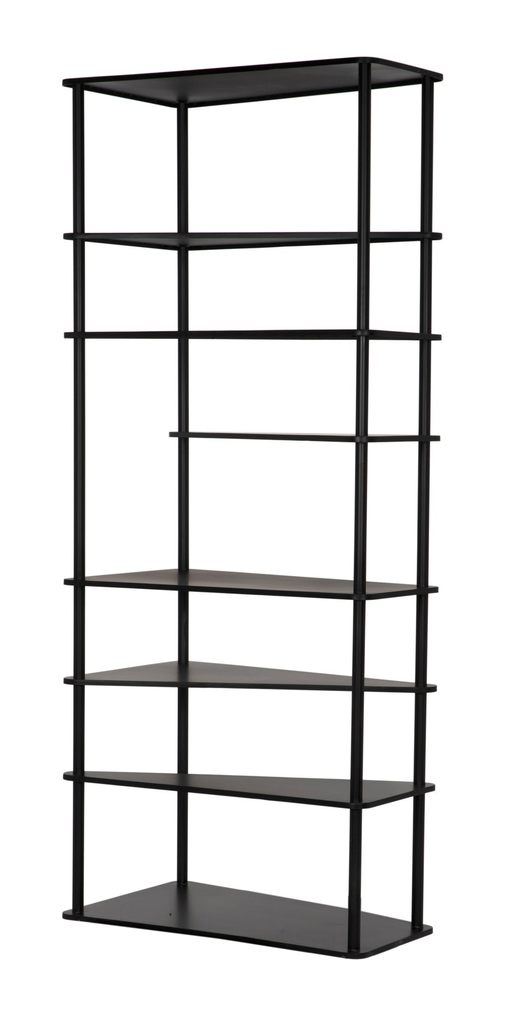 Everest Bookcase-Bookcases-Noir-Sideboards and Things