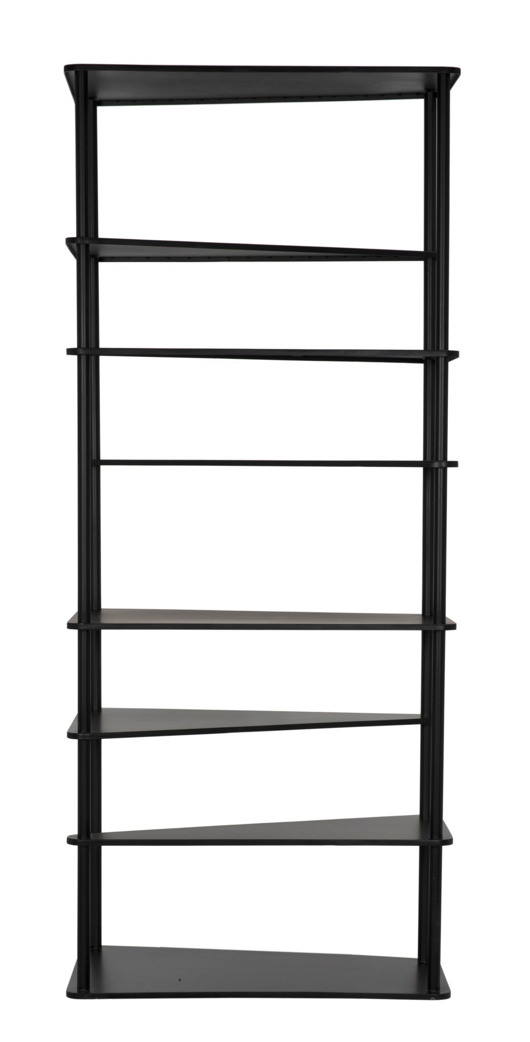 Everest Bookcase-Bookcases-Noir-Sideboards and Things