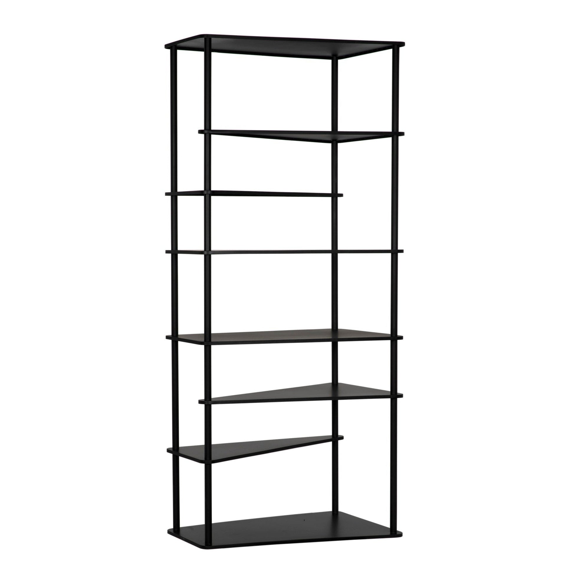 Everest Bookcase-Bookcases-Noir-Sideboards and Things