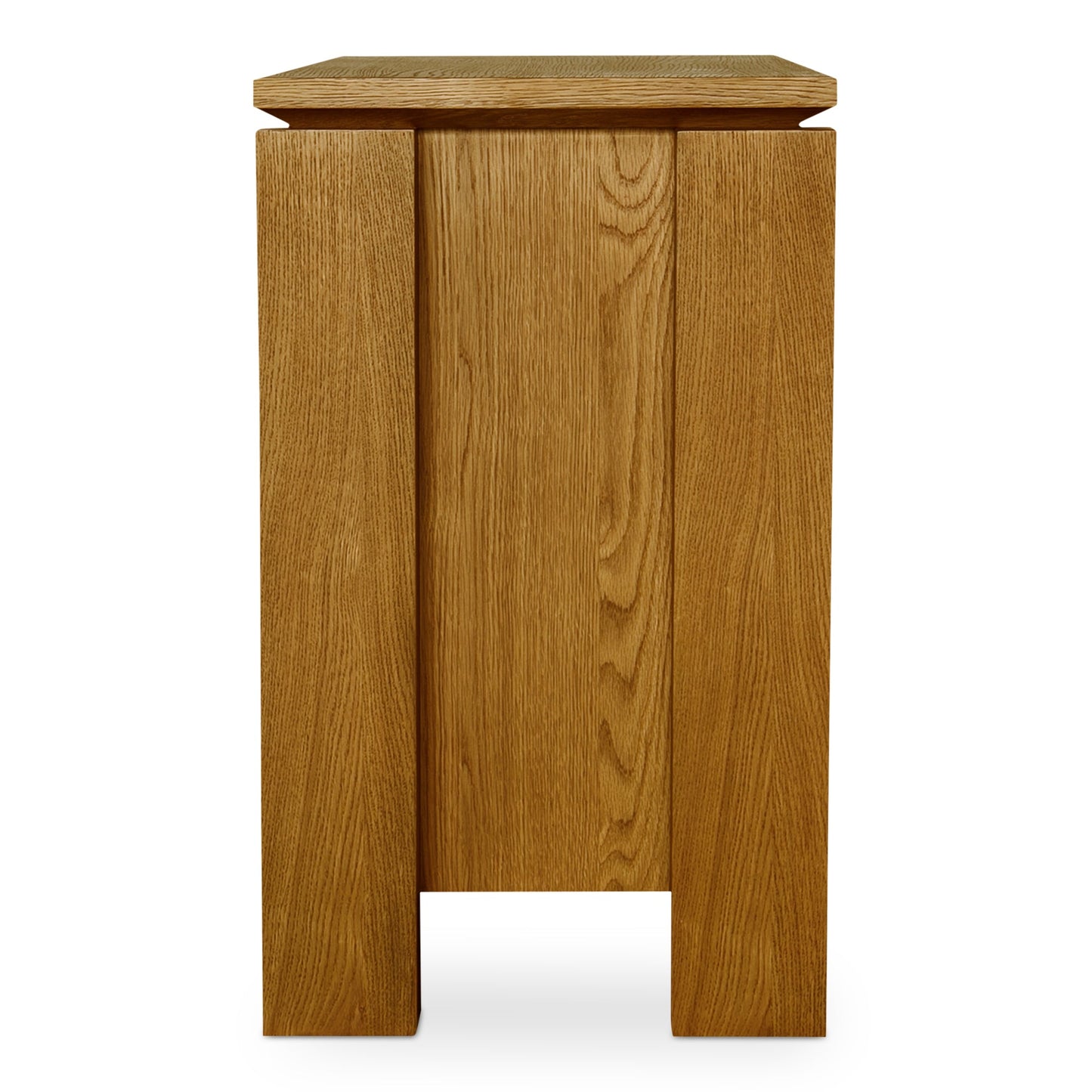 Brook Country Oak With Floating Top Design Nightstand