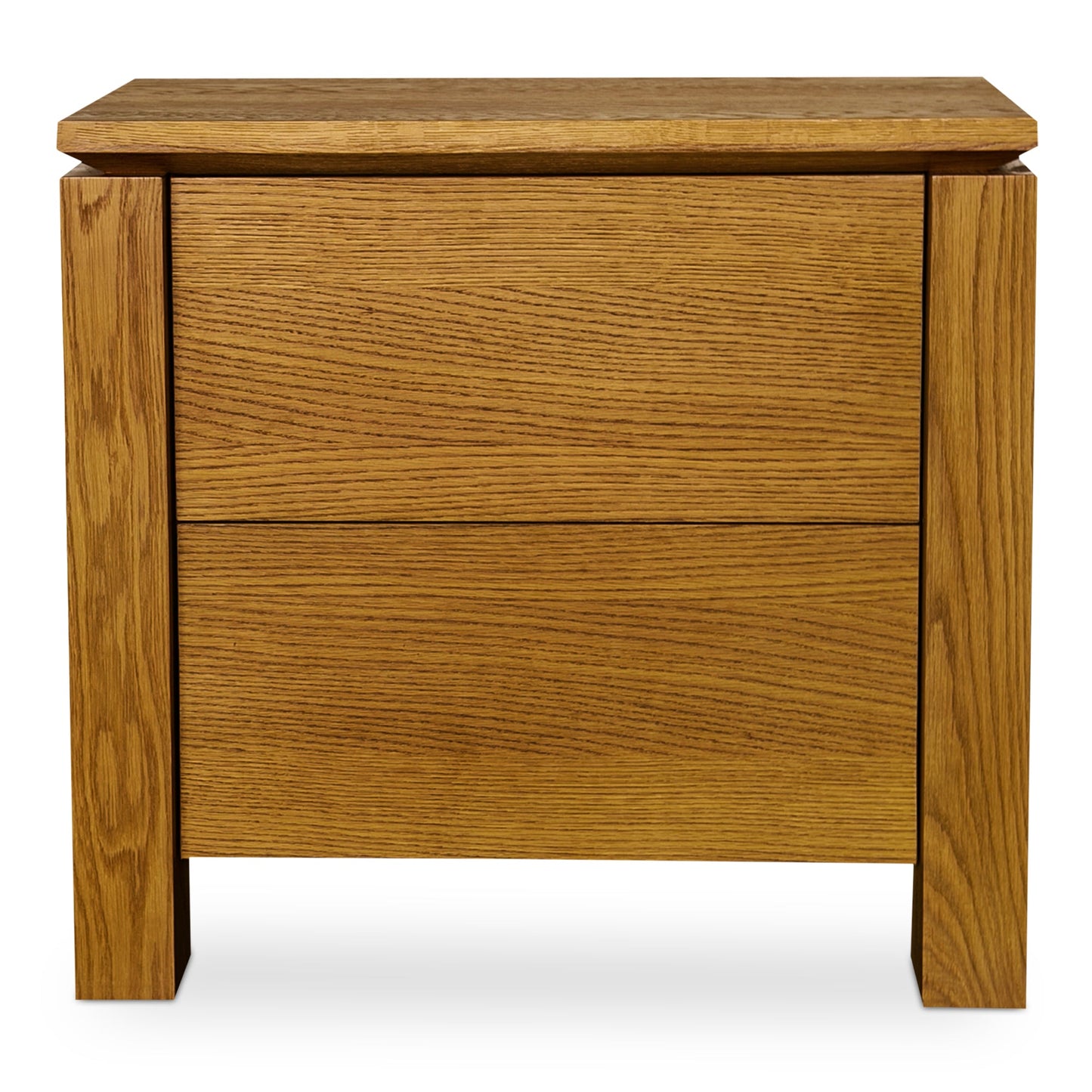 Brook Country Oak With Floating Top Design Nightstand