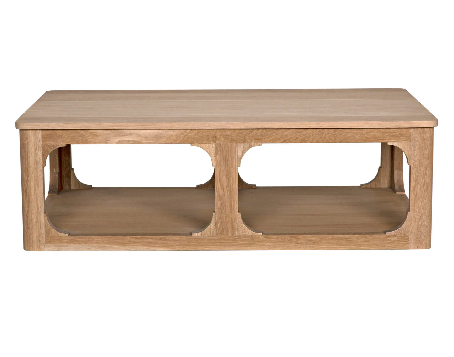 Gimso Oak Wooden Rectangular Coffee Table