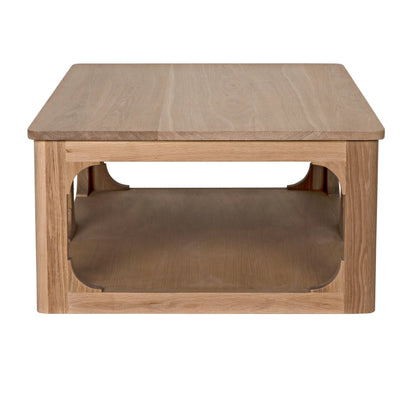 Gimso Oak Wooden Rectangular Coffee Table