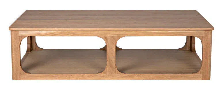 Gimso Oak Wooden Rectangular Coffee Table