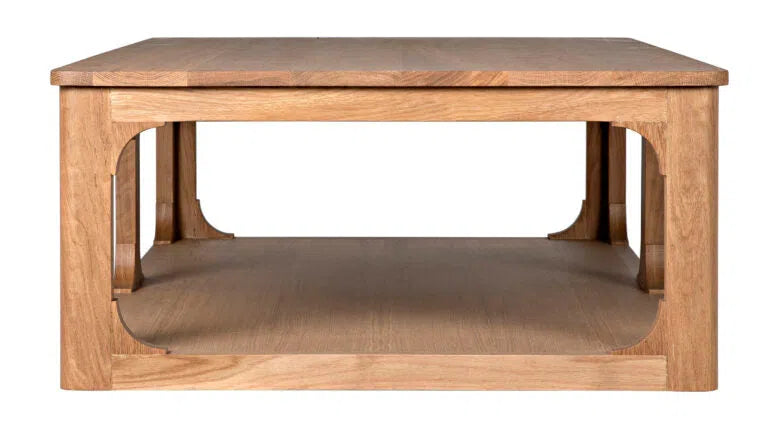 Gimso Oak Wooden Rectangular Coffee Table