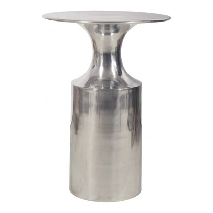 Rassa Aluminum Round Accent Table