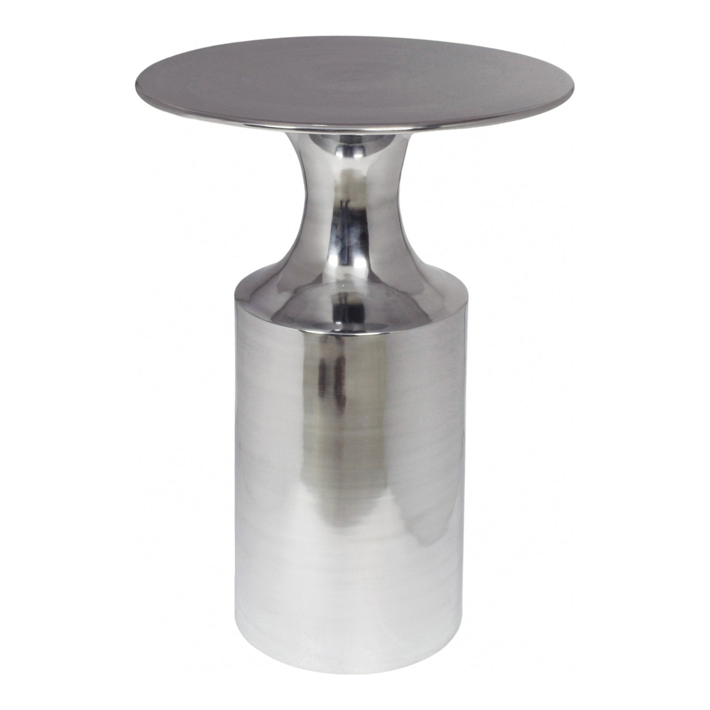 Rassa Aluminum Round Accent Table