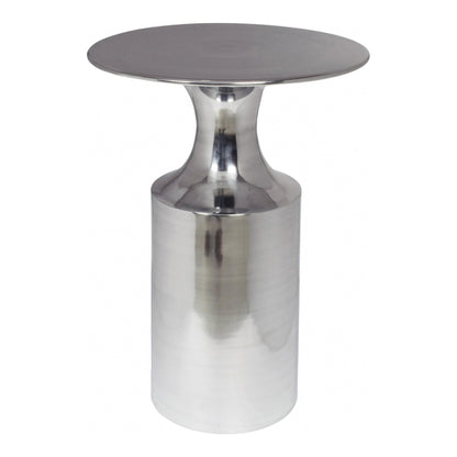 Rassa Aluminum Round Accent Table