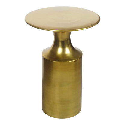 Rassa Aluminum Round Accent Table