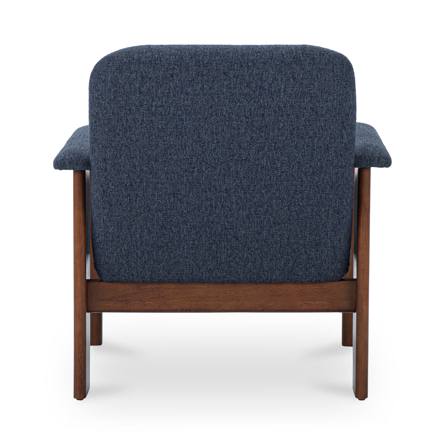 Parker Performance Fabric Wood Frame Lounge Armchair