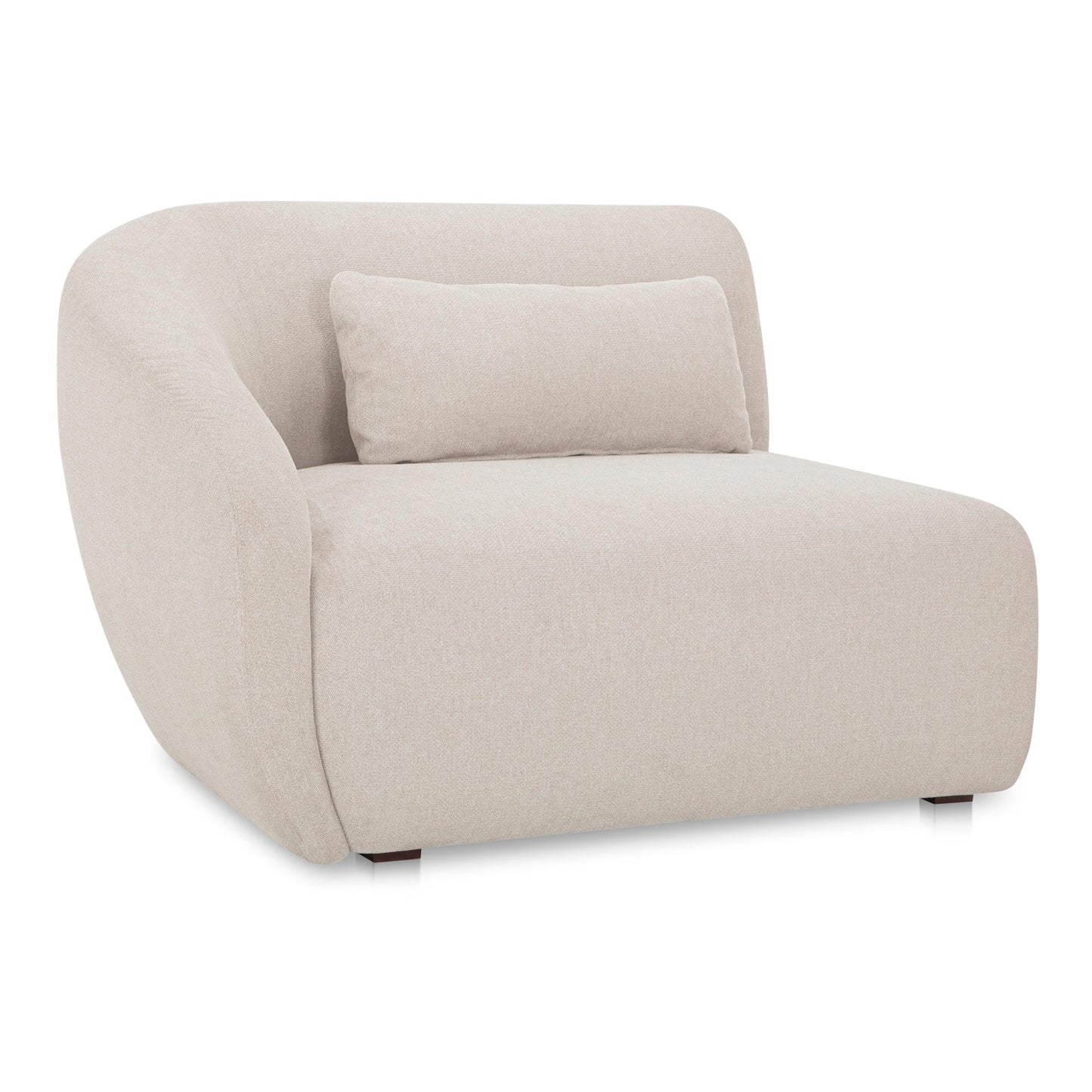 Amelia Polyester Upholstered Left Arm Facing Chair