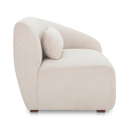 Amelia Polyester Upholstered Right Arm Facing Chair