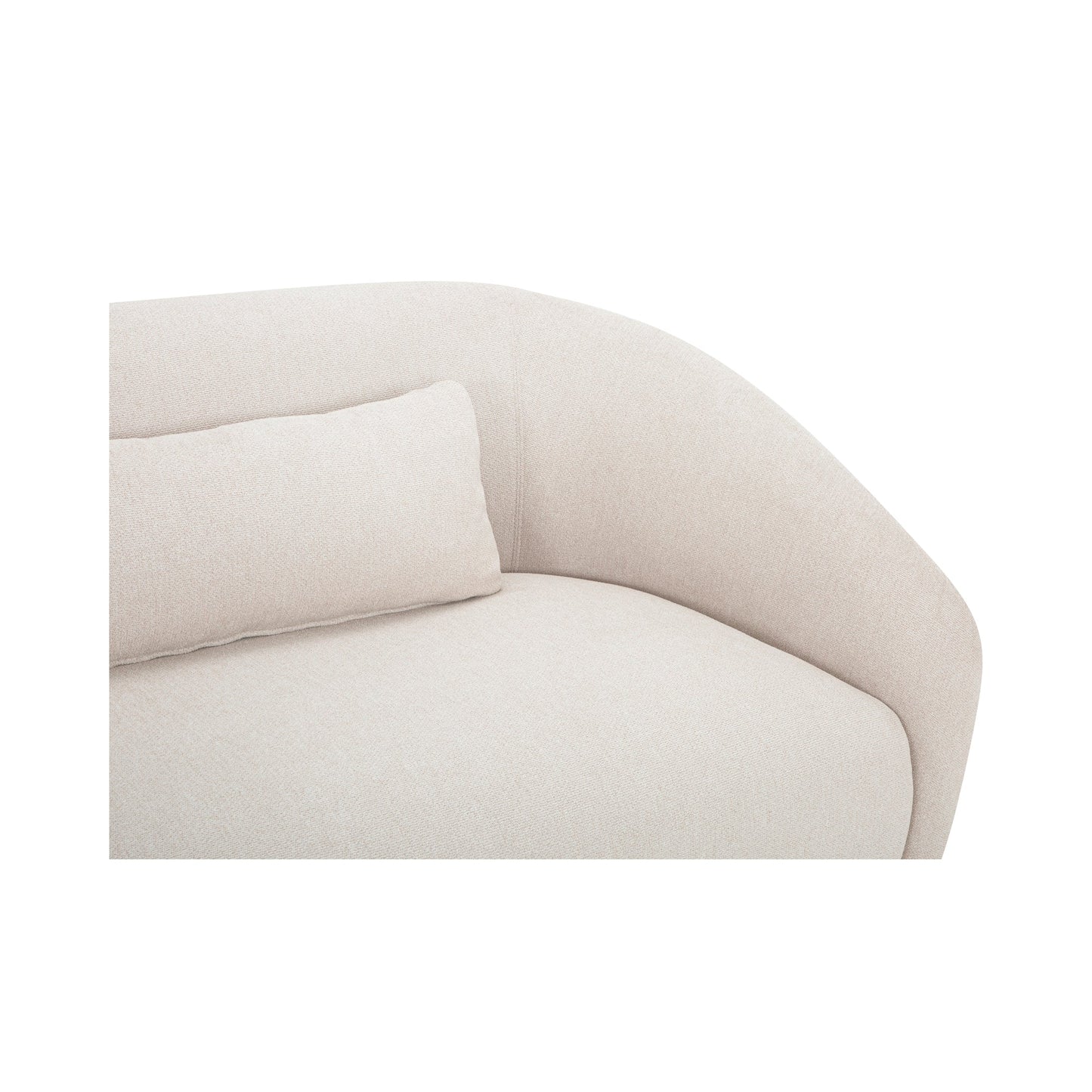 Amelia Polyester Upholstered Right Arm Facing Chair