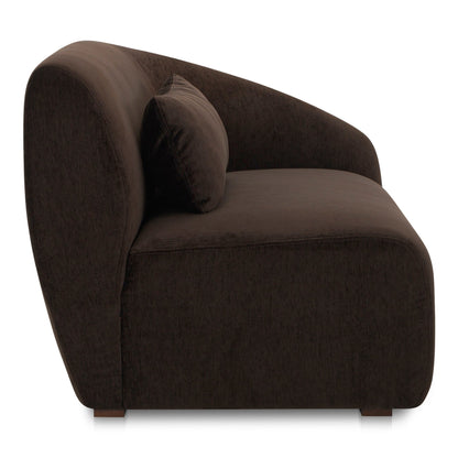 Amelia Polyester Upholstered Right Arm Facing Chair