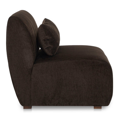 Amelia Polyester Upholstered Slipper Chair